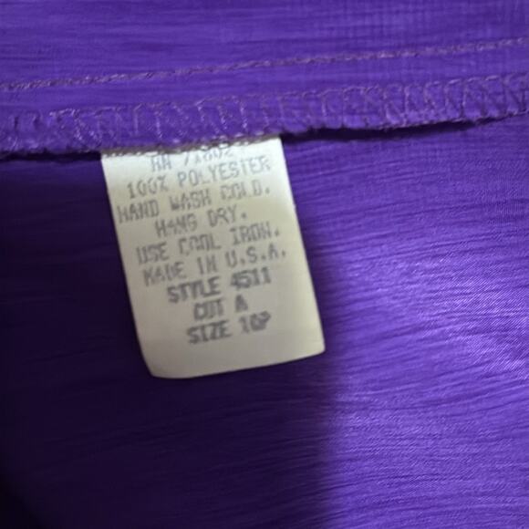 Vtg 80s Retro Colorful Artsy Midi Dress Sizes 10P NWT Modest Modern Minimalist - Picture 9 of 9